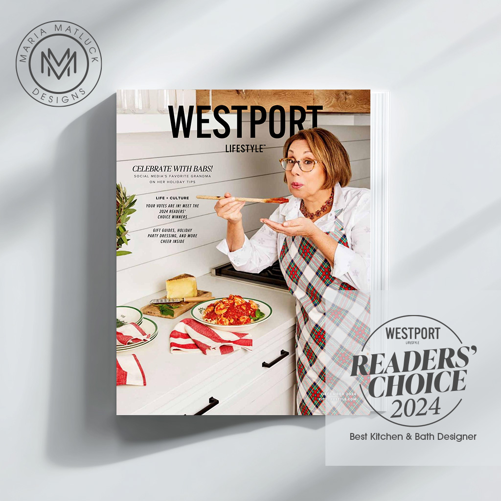 Voted Best Kitchen Designer 2024 - Westport Lifestyle Magazine